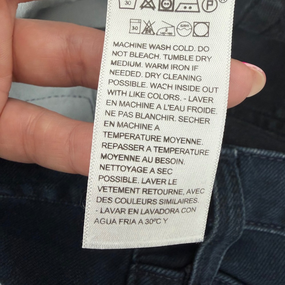 Levi's 511 Slim Fit Jeans Men 33x30 Dark Indigo Excellent Dark Wash Denim - Picture 11 of 13
